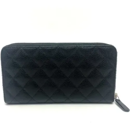 Pre-owned Leather wallets , female, Sizes: ONE SIZE - Chanel Vintage - Modalova