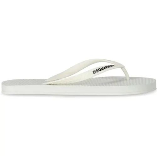 Flip Flops , Herren, Größe: 39 EU - Dsquared2 - Modalova