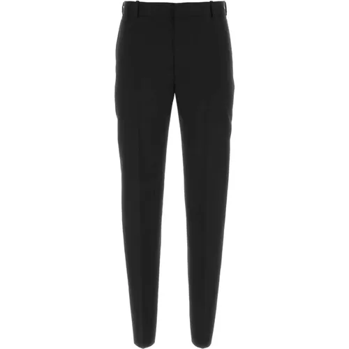 Slim-Fit Wool Pants , male, Sizes: XL - alexander mcqueen - Modalova