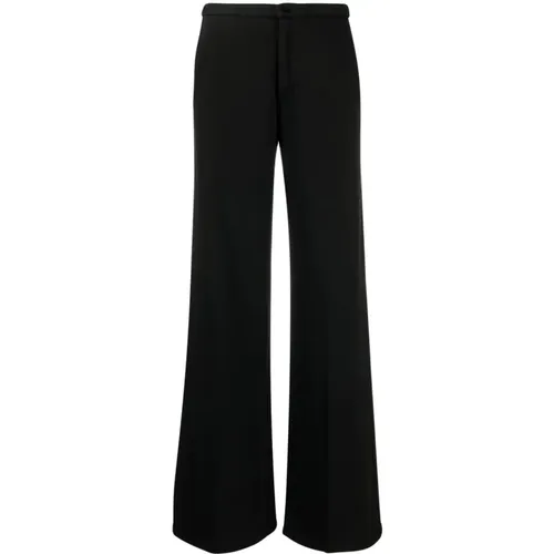 Fleece Wide Casual Trousers , female, Sizes: 2XS - Forte Forte - Modalova