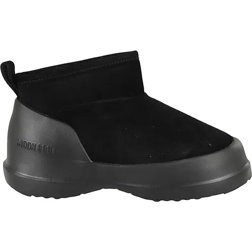 City Capsule Wildleder Stiefelette , Damen, Größe: 38 EU - moon boot - Modalova