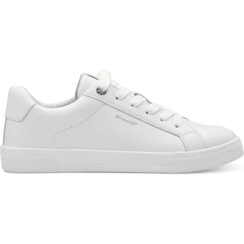 Weiße Sneakers für Frauen , Damen, Größe: 39 EU - tamaris - Modalova