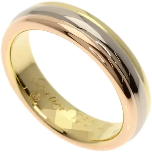 Pre-owned Gold rings , female, Sizes: ONE SIZE - Cartier Vintage - Modalova