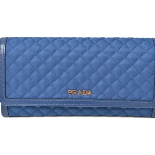 Pre-owned Leather wallets , female, Sizes: ONE SIZE - Prada Vintage - Modalova