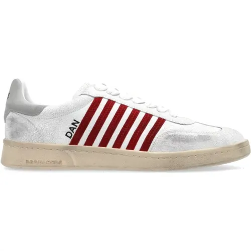 Sneakers with logo , male, Sizes: 6 UK, 10 UK, 6 1/2 UK, 7 UK, 8 1/2 UK, 11 UK, 9 UK, 8 UK, 7 1/2 UK - Dsquared2 - Modalova