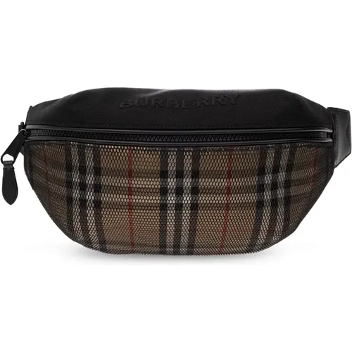 Sonny belt bag , male, Sizes: ONE SIZE - Burberry - Modalova