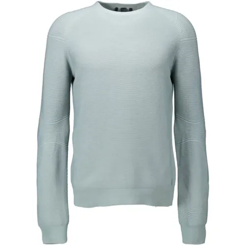 Klare blaue Pullover , Herren, Größe: L - AlphaTauri - Modalova