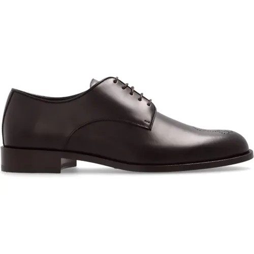 Derby shoes , male, Sizes: 10 UK - Giorgio Armani - Modalova