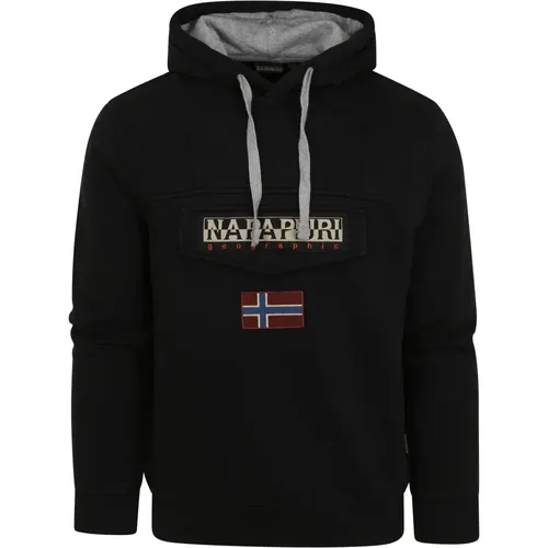 Kapuzenpullover , Herren, Größe: 2XS - Napapijri - Modalova