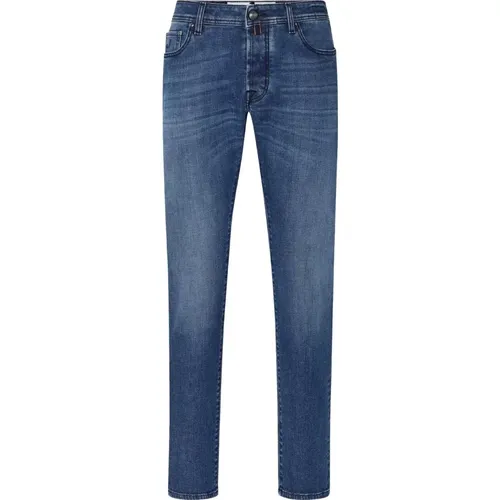 Bard Regular Slim Fit Jeans , Herren, Größe: W34 - Jacob Cohën - Modalova