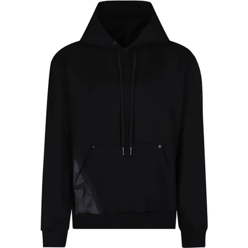 Klassischer Schwarzer Kapuzenpullover , Herren, Größe: XL - PMDS - Modalova