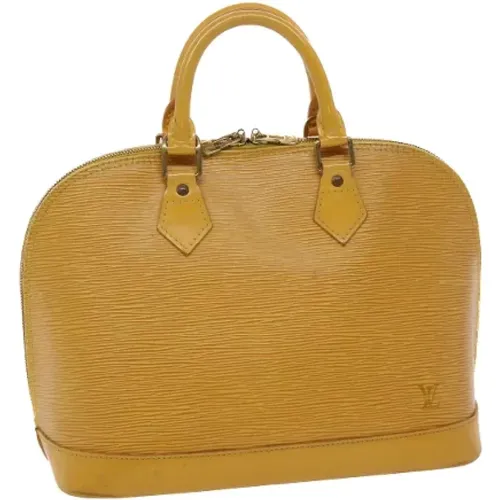 Gebrauchte gelbe Leder Alma Tasche - Louis Vuitton Vintage - Modalova