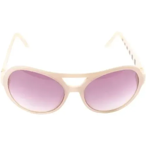 Pre-owned Glass sunglasses , female, Sizes: ONE SIZE - Moschino Pre-Owned - Modalova