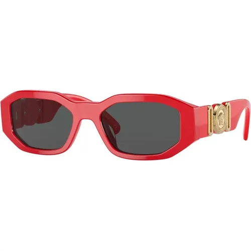 Red/Grey Junior Sunglasses Versace - Versace - Modalova