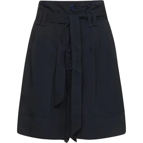 High Waist Shorts with Removable Belt , female, Sizes: S - Isabel marant - Modalova