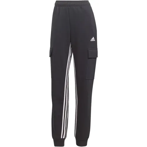 High-Waisted Tapered Cargo Hose für Frauen , Damen, Größe: XS - Adidas - Modalova