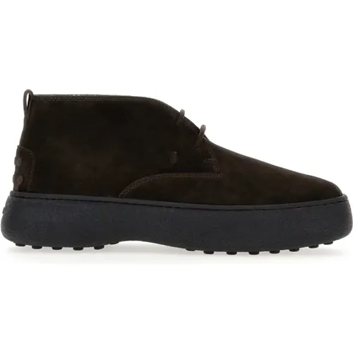 Leather Shoes , male, Sizes: 8 UK - TOD'S - Modalova