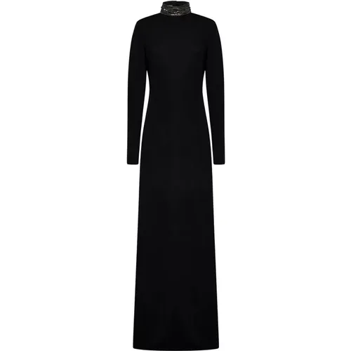 Schwarzes Eleganz Kleid Aw24 - alberta ferretti - Modalova