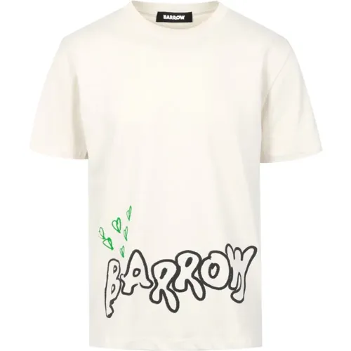 Baumwoll T-shirts und Polos mit Logo-Druck - Barrow - Modalova