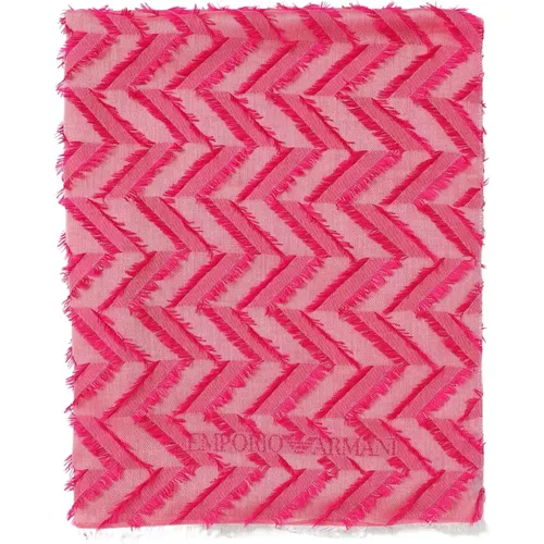 Scarf Stole , female, Sizes: ONE SIZE - Giorgio Armani - Modalova