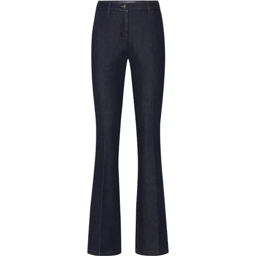 Bootcut Denim Jeans Bequemes Baumwoll-Lyocell-Material , Damen, Größe: S - Jacob Cohën - Modalova