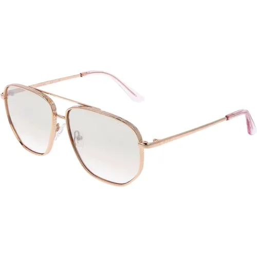 Roségold Aviator Sonnenbrille - Guess - Modalova