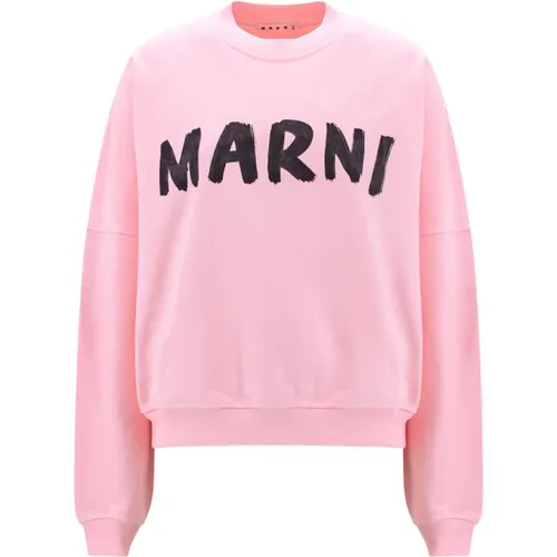 Women's Clothing Sweatshirts Aw23 , female, Sizes: S - Marni - Modalova