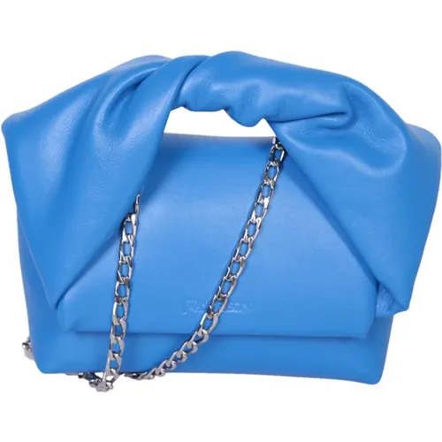 Leather Bag with Magnetic Fastening , female, Sizes: ONE SIZE - JW Anderson - Modalova