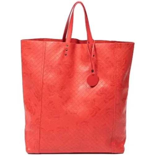 Pre-owned Leather totes , female, Sizes: ONE SIZE - Bottega Veneta Vintage - Modalova