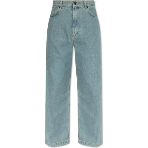 Wide leg jeans Moschino - Moschino - Modalova