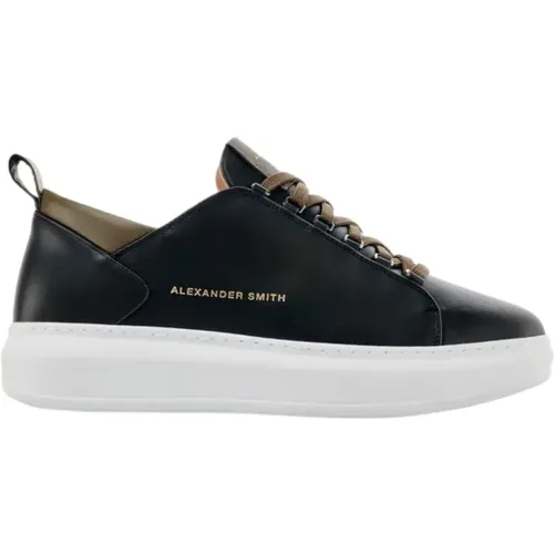 Flat shoes , male, Sizes: 8 UK, 9 UK, 7 UK - Alexander Smith - Modalova