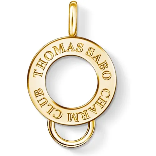 Gold Carrier Halskette Anhänger - Thomas Sabo - Modalova