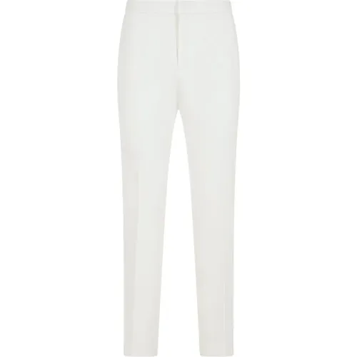 Bianco Slim Fit Pants , female, Sizes: 2XS, XS - Fabiana Filippi - Modalova