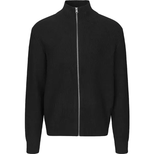 Zip Cardigan Classic Style Eco-Friendly Material , male, Sizes: M, XL, L - Samsøe Samsøe - Modalova