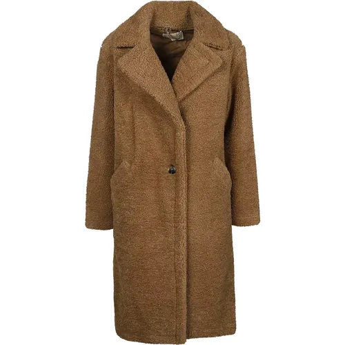 Shearling Teddy Coat , Damen, Größe: S - Michael Kors - Modalova