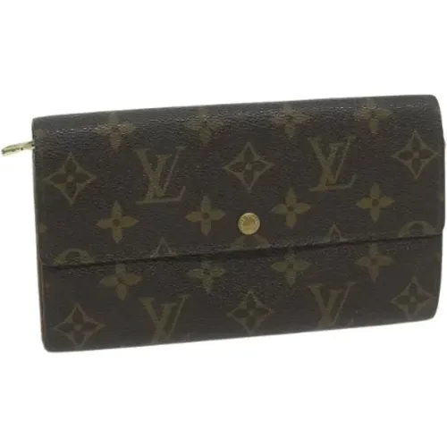 Pre-owned Canvas wallets , female, Sizes: ONE SIZE - Louis Vuitton Vintage - Modalova