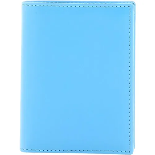 Small leather bi-fold wallet , male, Sizes: ONE SIZE - Comme des Garçons - Modalova
