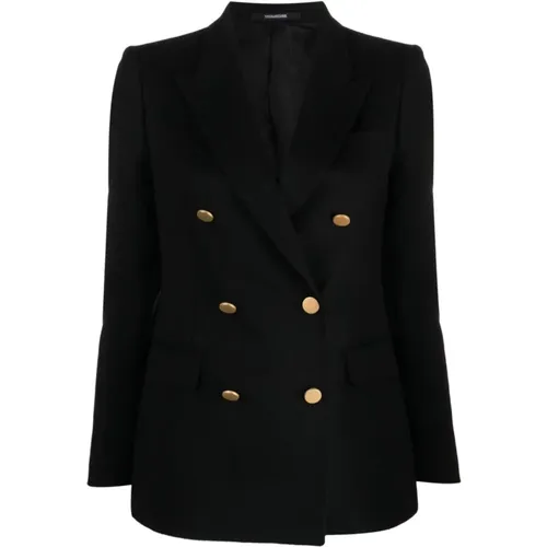 Double-Breasted Blazer , female, Sizes: L, M - Tagliatore - Modalova