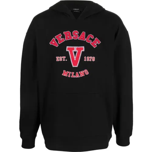 Sweatshirt , male, Sizes: XL, M - Versace - Modalova