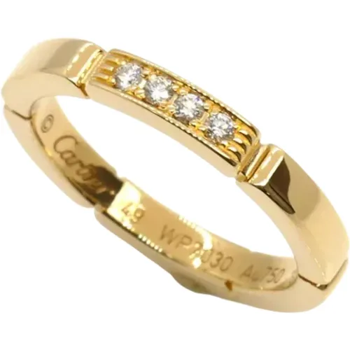 Pre-owned Gold rings , female, Sizes: ONE SIZE - Cartier Vintage - Modalova