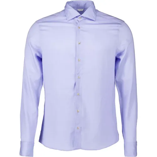 Blaues Stilvolles Hemd , Herren, Größe: 2XL - Stenströms - Modalova