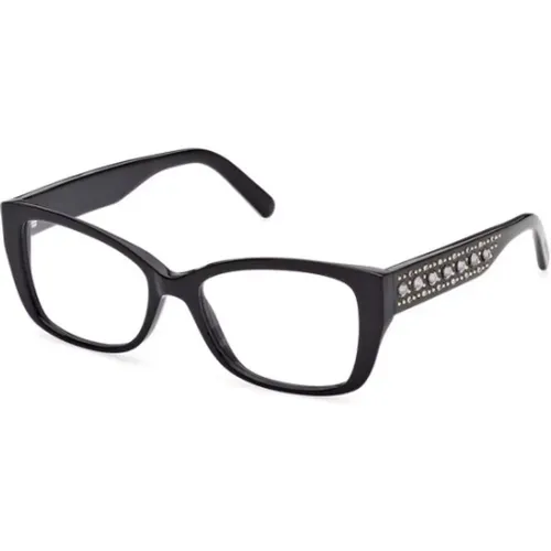 Glossy Frame Stylish Glasses , unisex, Sizes: 52 MM - Swarovski - Modalova