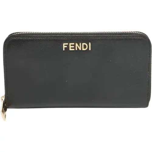 Pre-owned Leather wallets , female, Sizes: ONE SIZE - Fendi Vintage - Modalova