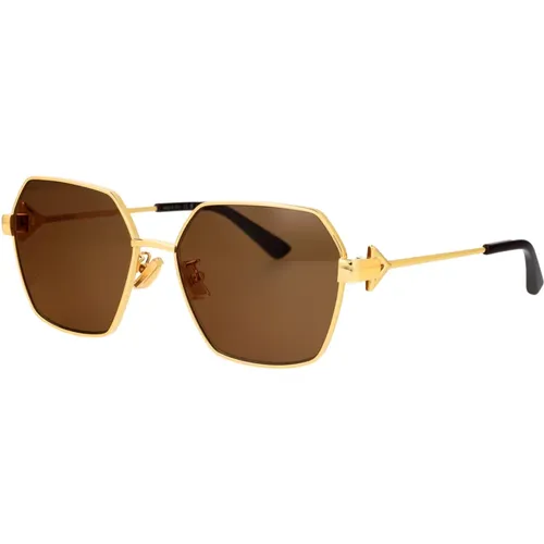 Stylish Sunglasses Bv1224S , female, Sizes: 57 MM - Bottega Veneta - Modalova