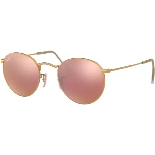 Retro Round Metal Sunglasses Rb3447 , unisex, Sizes: 50 MM, 53 MM - Ray-Ban - Modalova