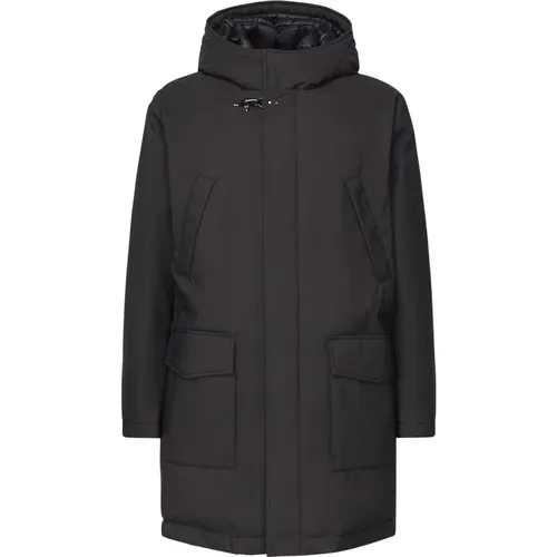 Piuma Parka Coat , male, Sizes: L, M, XL - Fay - Modalova