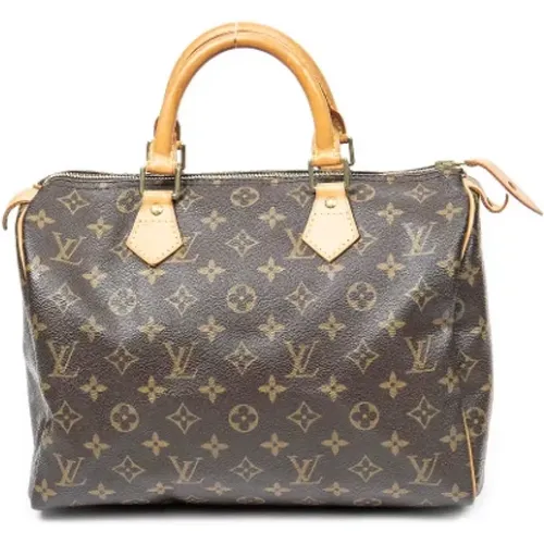 Pre-owned Coated canvas handbags , female, Sizes: ONE SIZE - Louis Vuitton Vintage - Modalova