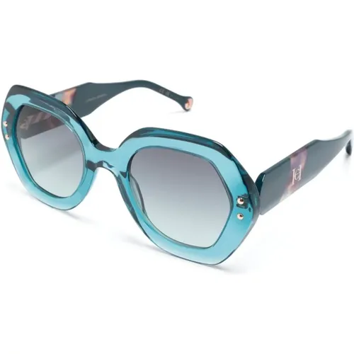 Her0126S Cvtib Sunglasses , female, Sizes: 52 MM - Carolina Herrera - Modalova