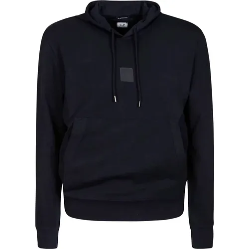 Stretch Cotton Hooded Sweatshirt , male, Sizes: XL, S - C.P. Company - Modalova
