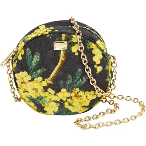 Pre-owned Fabric shoulder-bags , female, Sizes: ONE SIZE - Dolce & Gabbana Pre-owned - Modalova